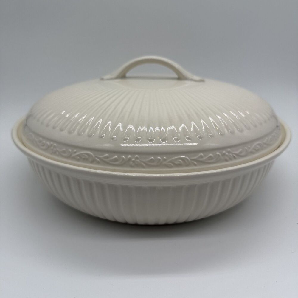 Mikasa Italian Countryside DD900 Lg Covered Round Casserole Dish 10" 1.5qt EUC!